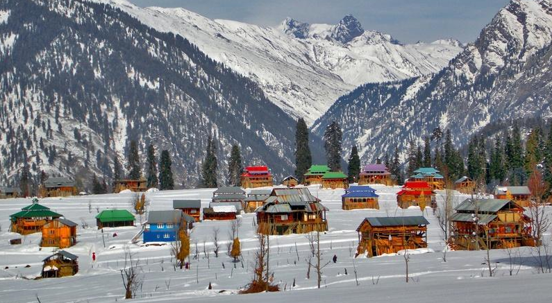 Neelum Valley Snow Covered